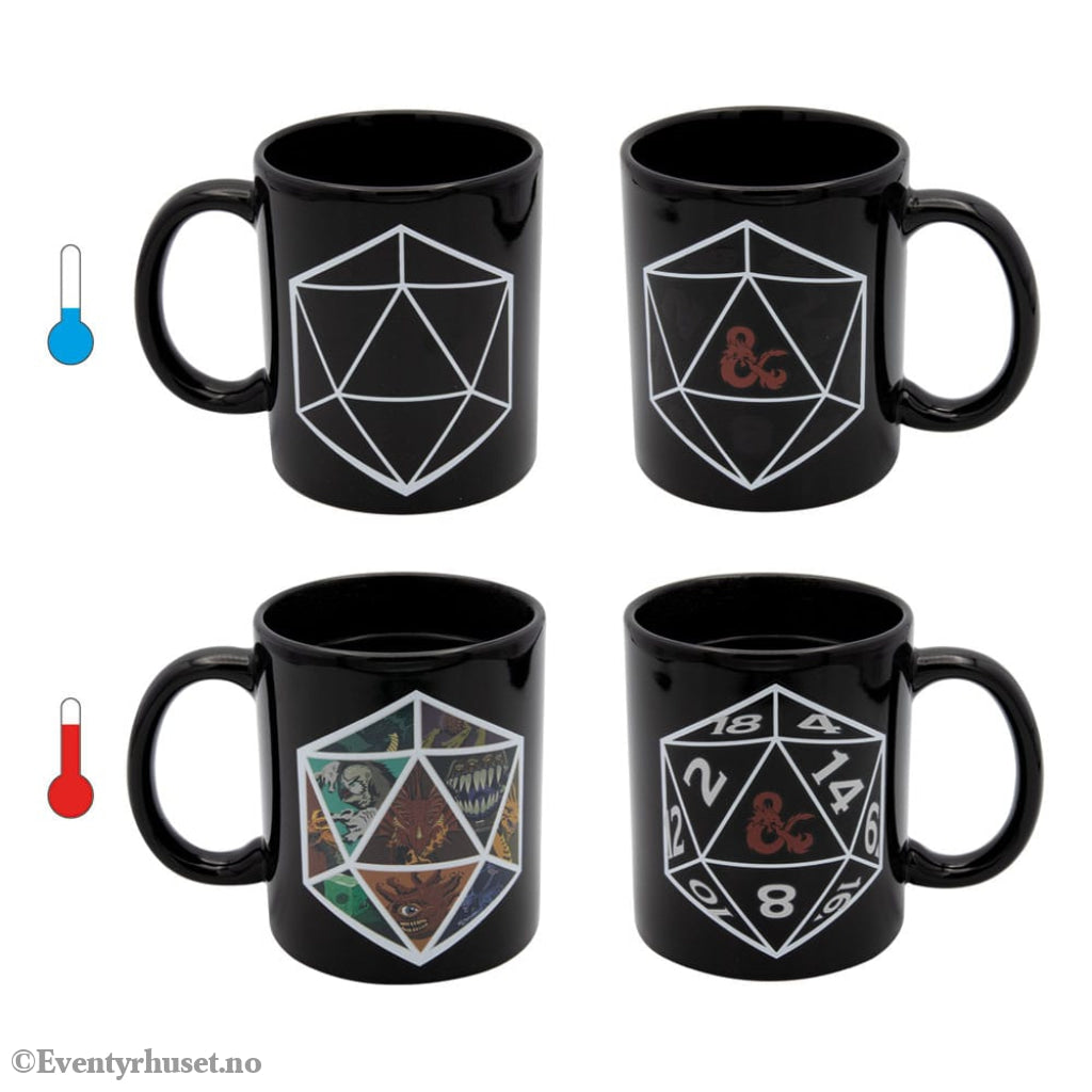 Dungeons & Dragons Heat Change Mug Magic Home & Gifts