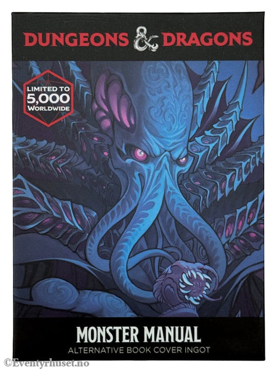 Dungeons & Dragons Ingot Monster Manual Alternate Cover Limited Edition Collectibles