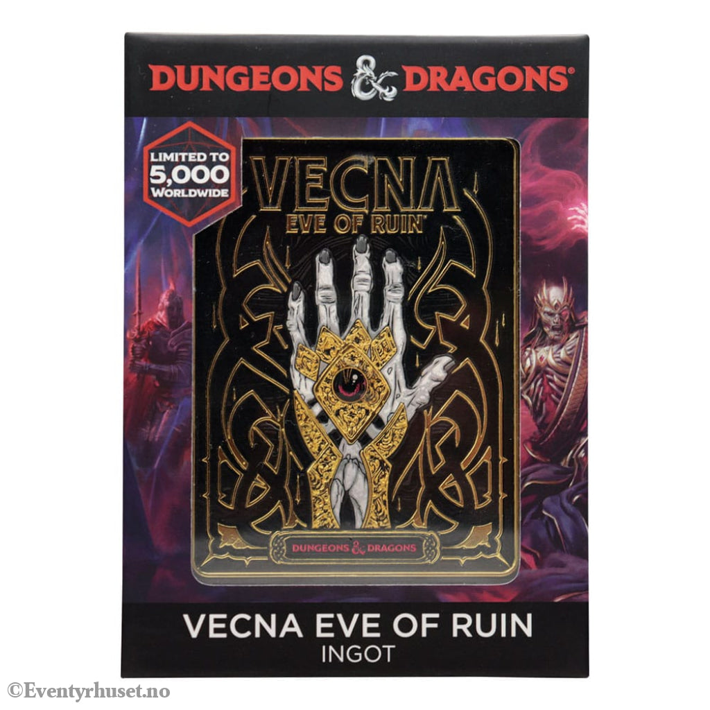 Dungeons & Dragons Ingot Vecna Eve of Ruin Limited Edition Collectibles