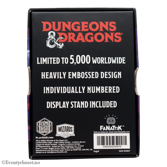 Dungeons & Dragons Ingot Vecna Eve of Ruin Limited Edition Collectibles