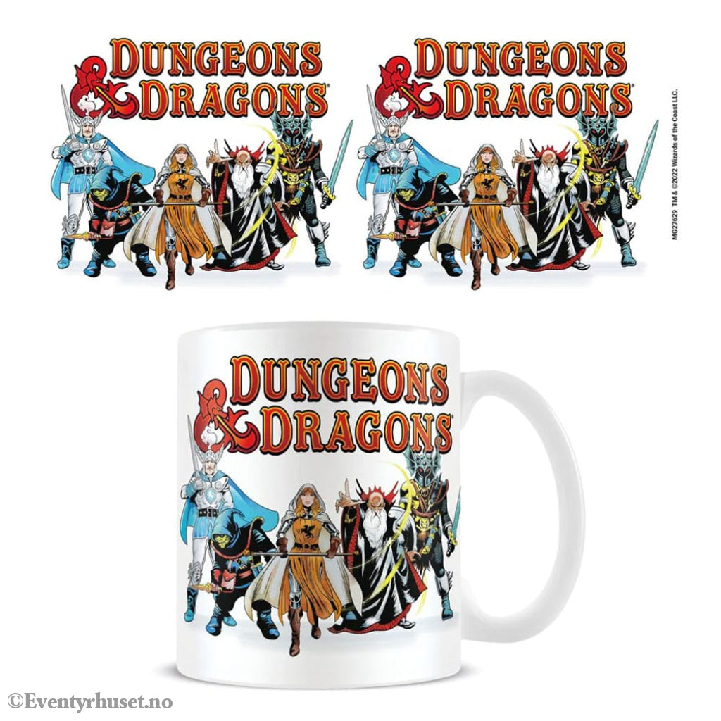 Dungeons & Dragons Mug Retro Group Home & Gifts
