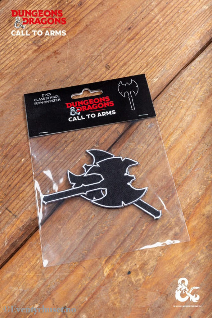 Dungeons & Dragons Patch set Barbarian Fashion & Accessories