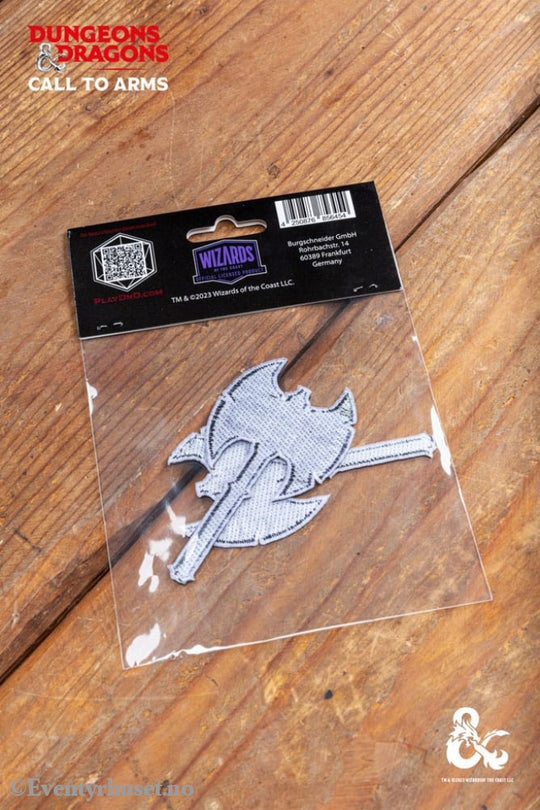 Dungeons & Dragons Patch set Barbarian Fashion & Accessories