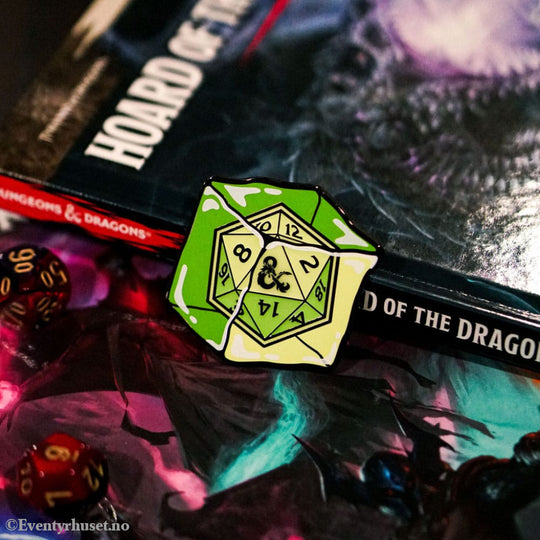 Dungeons & Dragons Pins Blind Box Mystery Mystery D20 Pins Assortment (10) Fashion & Accessories
