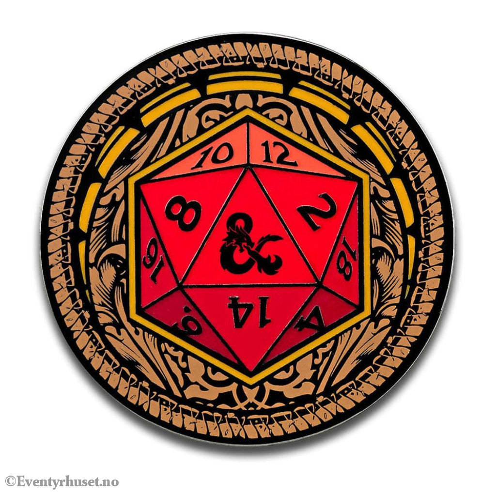 Dungeons & Dragons Pins Blind Box Mystery Mystery D20 Pins Assortment (10) Fashion & Accessories