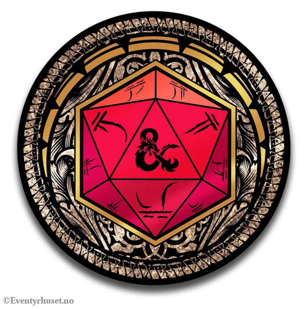 Dungeons & Dragons Pins Blind Box Mystery Mystery D20 Pins Assortment (10) Fashion & Accessories