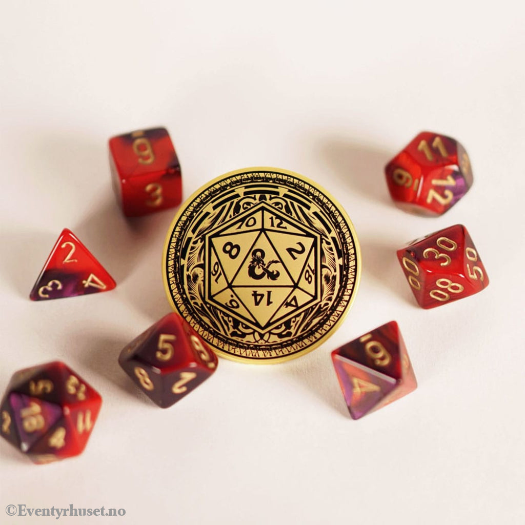 Dungeons & Dragons Pins Blind Box Mystery Mystery D20 Pins Assortment (10) Fashion & Accessories