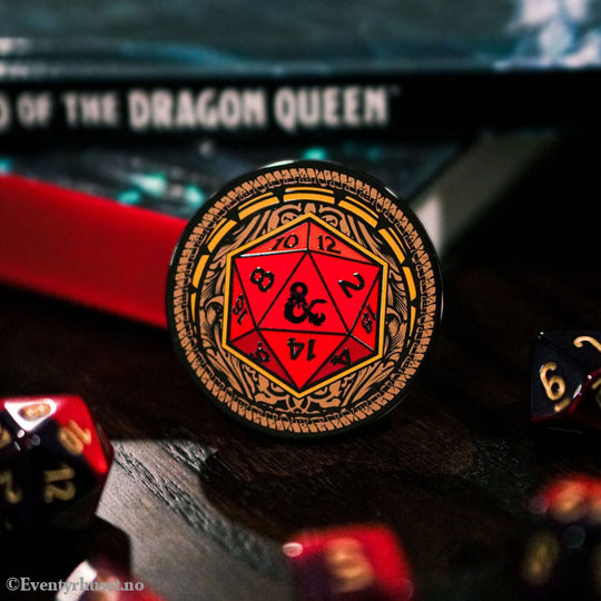 Dungeons & Dragons Pins Blind Box Mystery Mystery D20 Pins Assortment (10) Fashion & Accessories