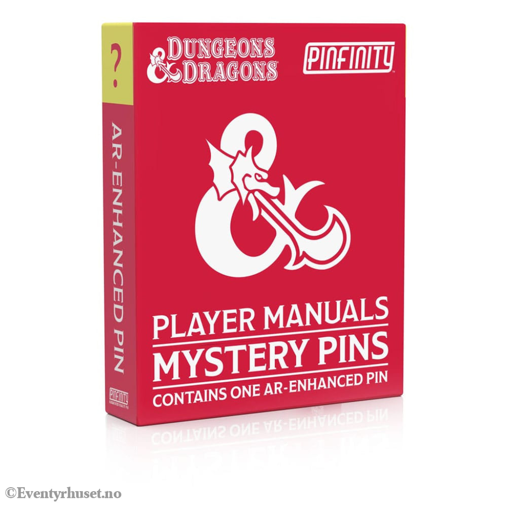 Dungeons & Dragons Pins Blind Box Mystery Mystery Player Manuel Pins Assortment (10) Fashion & Accessories