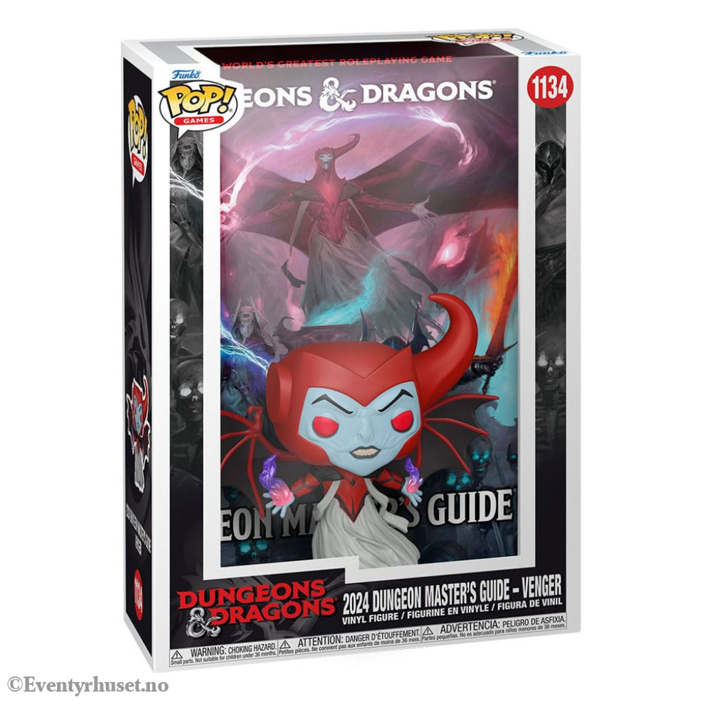 Dungeons & Dragons POP! Book Cover Vinyl Figure 2024 Dungeon Master’s Guide - Venger 9 cm Collectibles