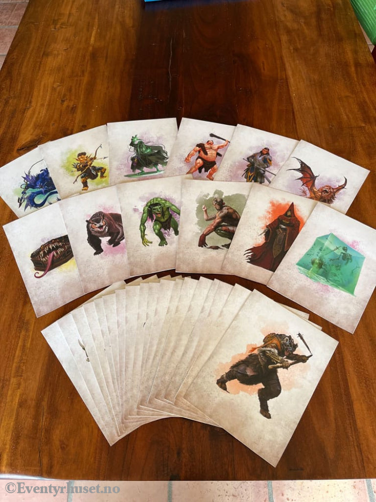 Dungeons & Dragons RPG Encounter Cards Challenge Rating 0-6: Pack 2 *english* Games