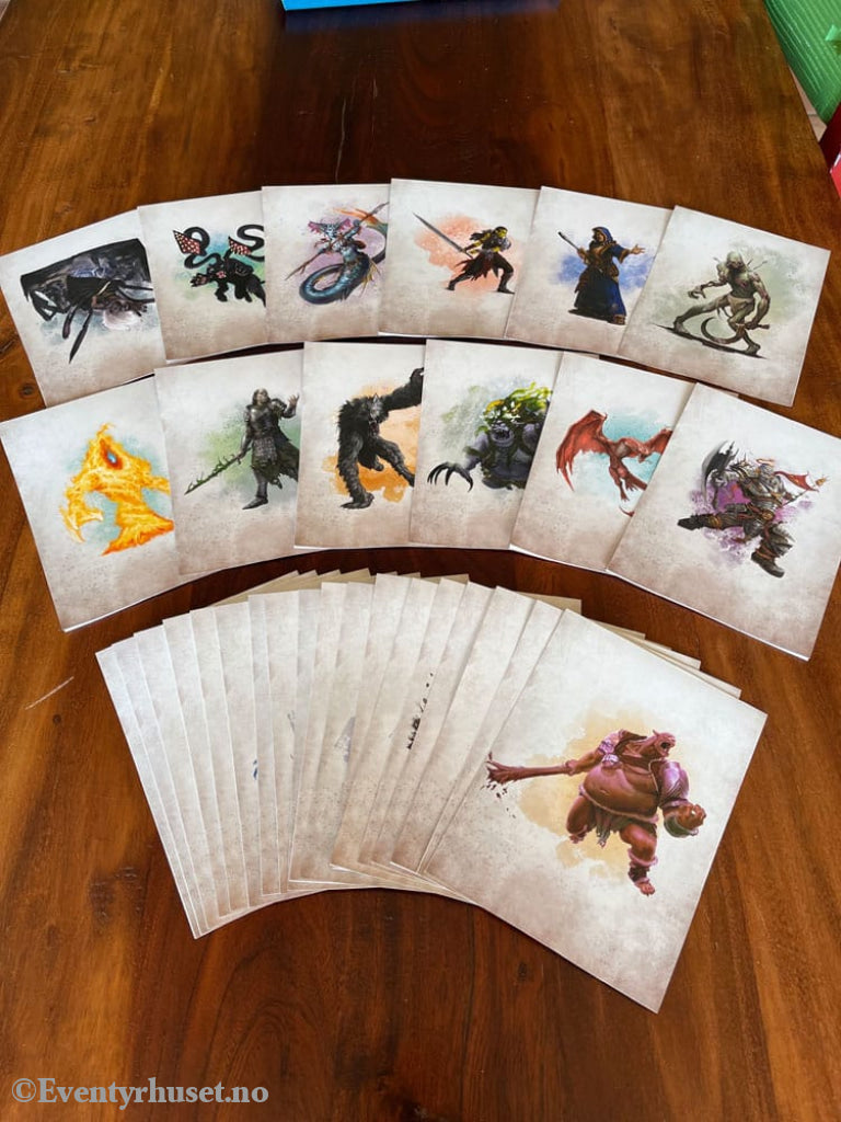 Dungeons & Dragons RPG Encounter Cards Challenge Rating 0-6: Pack 2 *english* Games