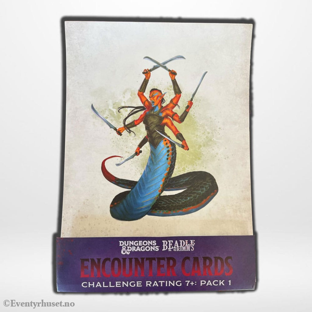 Dungeons & Dragons RPG Encounter Cards Challenge Rating 7+: Pack 1 *english* Games