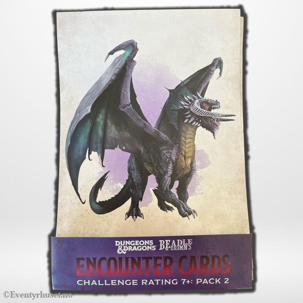 Dungeons & Dragons RPG Encounter Cards Challenge Rating 7+: Pack 2 *english* Games
