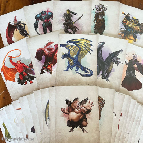 Dungeons & Dragons RPG Encounter Cards Challenge Rating 7+: Pack 2 *english* Games
