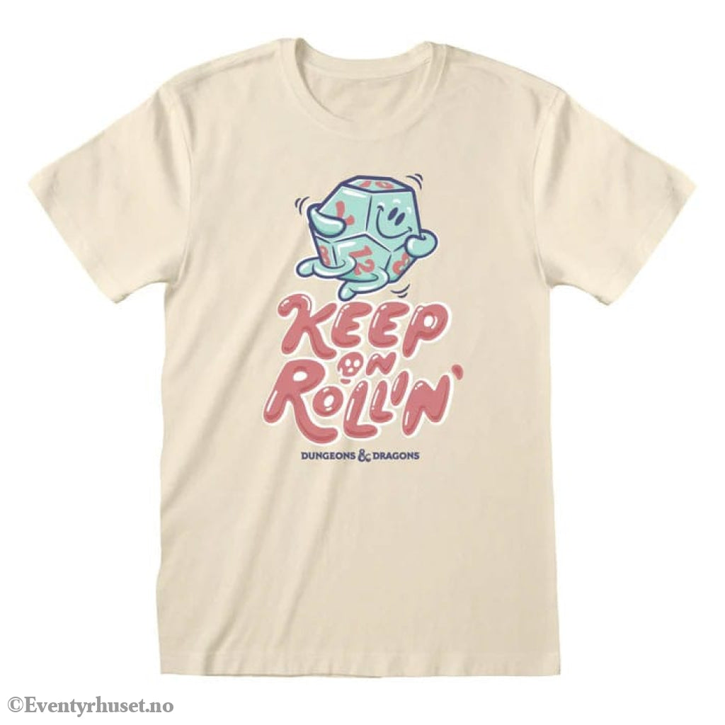 Dungeons & Dragons T-Shirt Keep On Rolling Size XL Fashion & Accessories