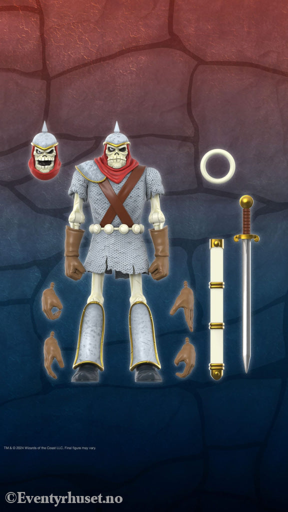 Dungeons & Dragons Ultimates Action Figure Dekkion the Skeleton Warrior 18 cm. Mint In Sealed Box (MISB)! Actionfigur