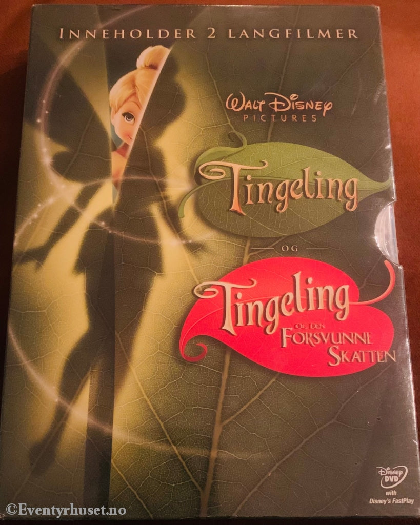 Dvd Disney Samleboks. Tingeling. Ny I Plast!