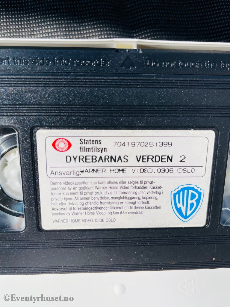 Dyrebarnas Verden. Vol. 2. 1995. Vhs. Vhs