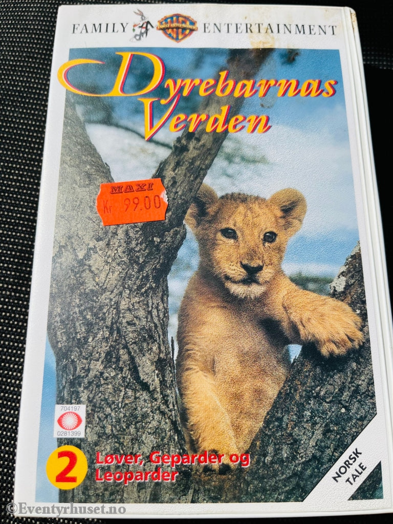 Dyrebarnas Verden. Vol. 2. 1995. Vhs. Vhs