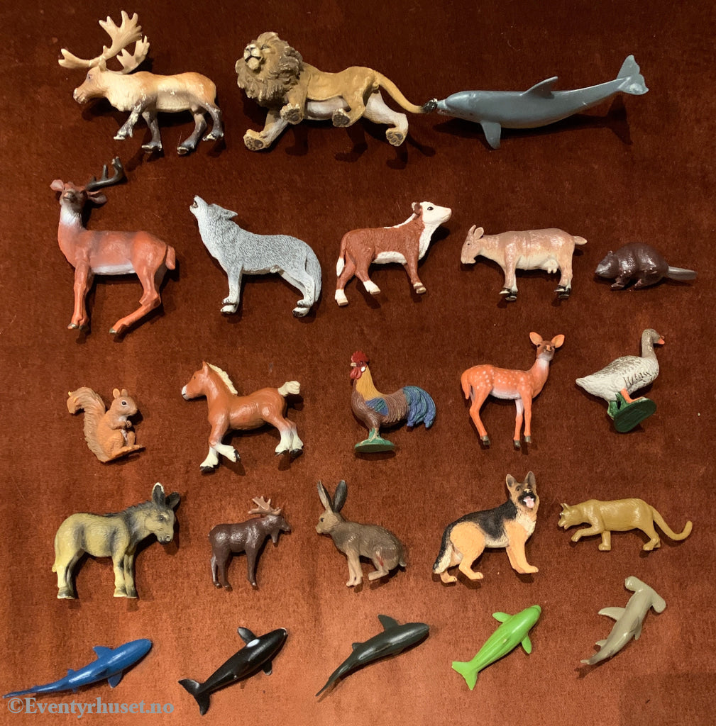 Dyrefigurer – stort blandet sett