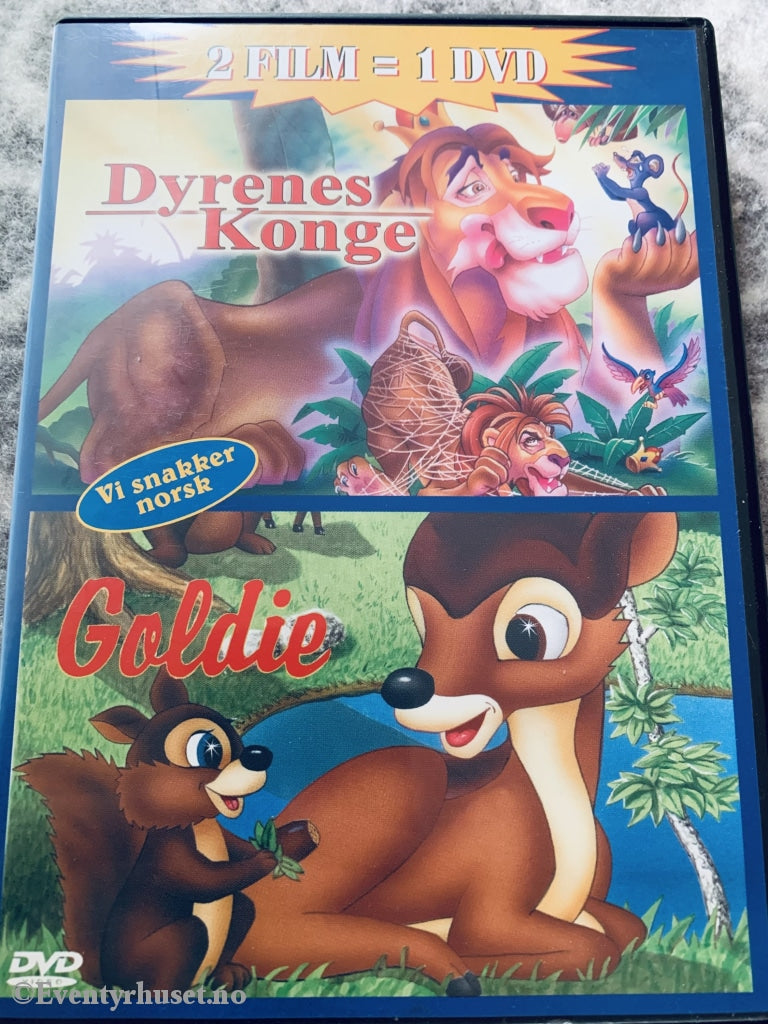 Dyrenes Konge / Goldie. Dvd. Dvd