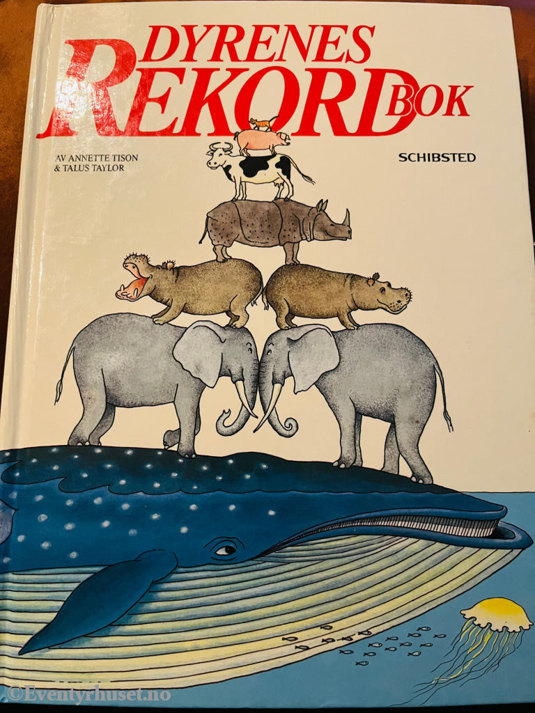 Dyrenes rekordbok. 1984.