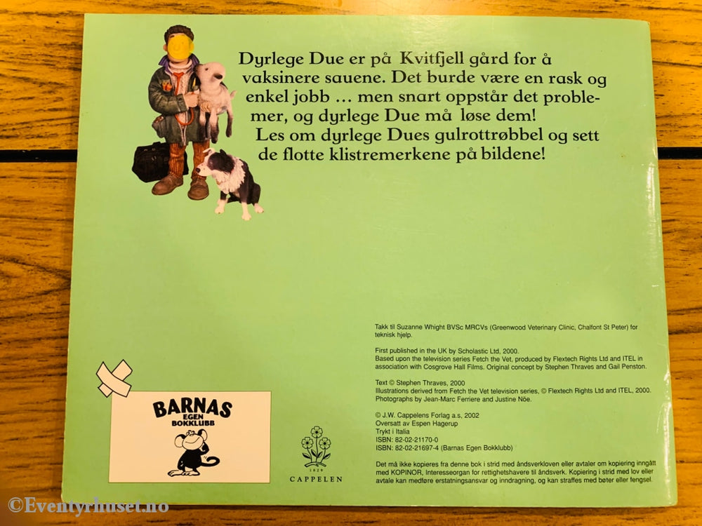 Dyrlege Due - Gulrot-Trøbbel (Nrk). 2000/02. Brukt Klistremerkealbum. Klistremerkealbum
