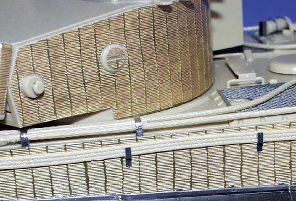 Zimmerit Tiger I Late für Tamiya Bausatz