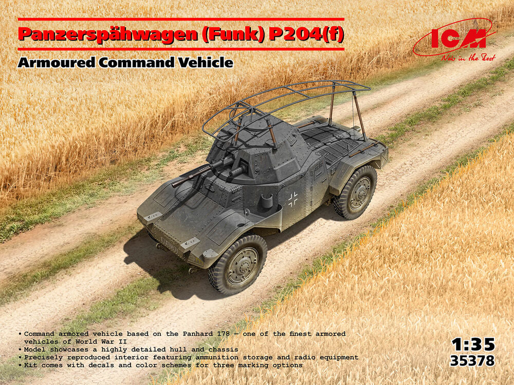 Panzerspähwagen (Funk) P204(f), Armoured Command Vehicle