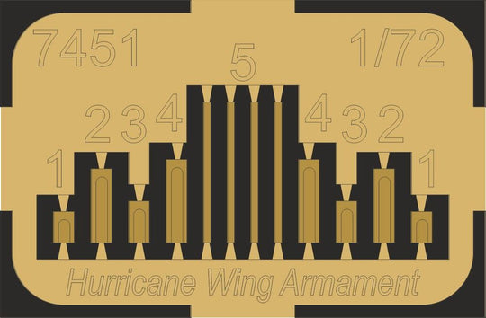 Hurricane Wing Armament (8 guns)