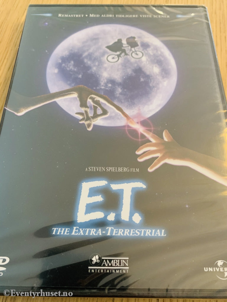 E. T. The Extra-Terrestrial. 1982. Dvd Ny I Plast!