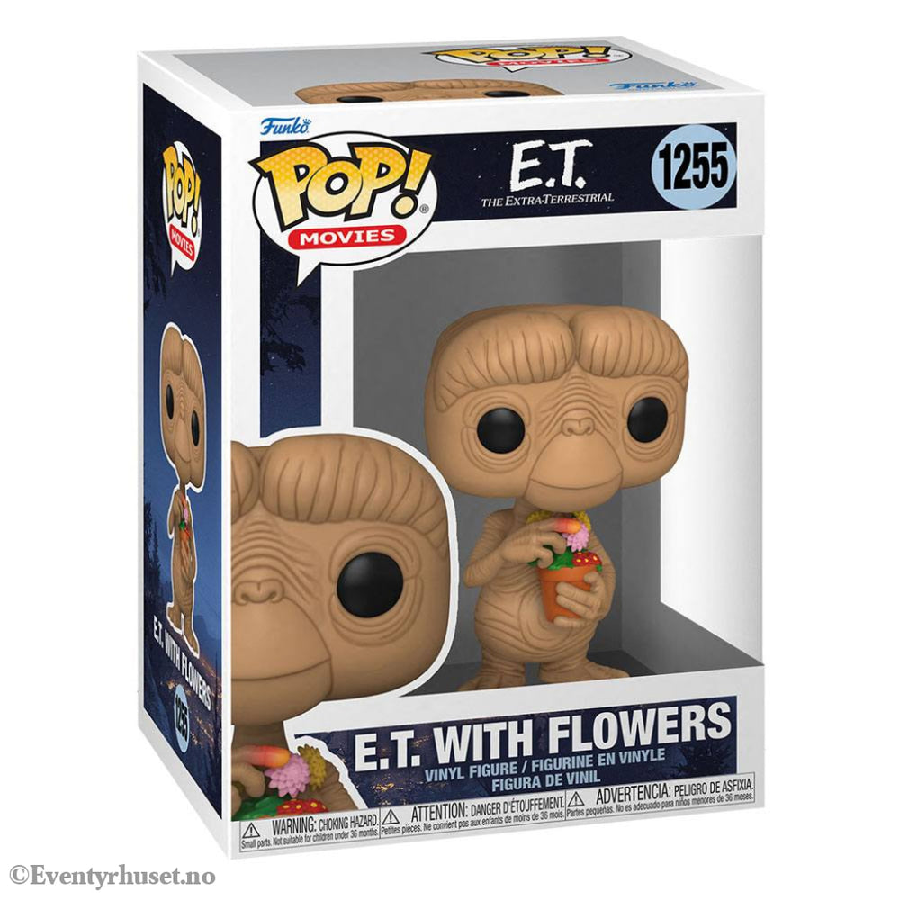 E.T. the Extra-Terrestrial POP! Vinyl Figure E.T. w/ flowers 9 cm Collectibles