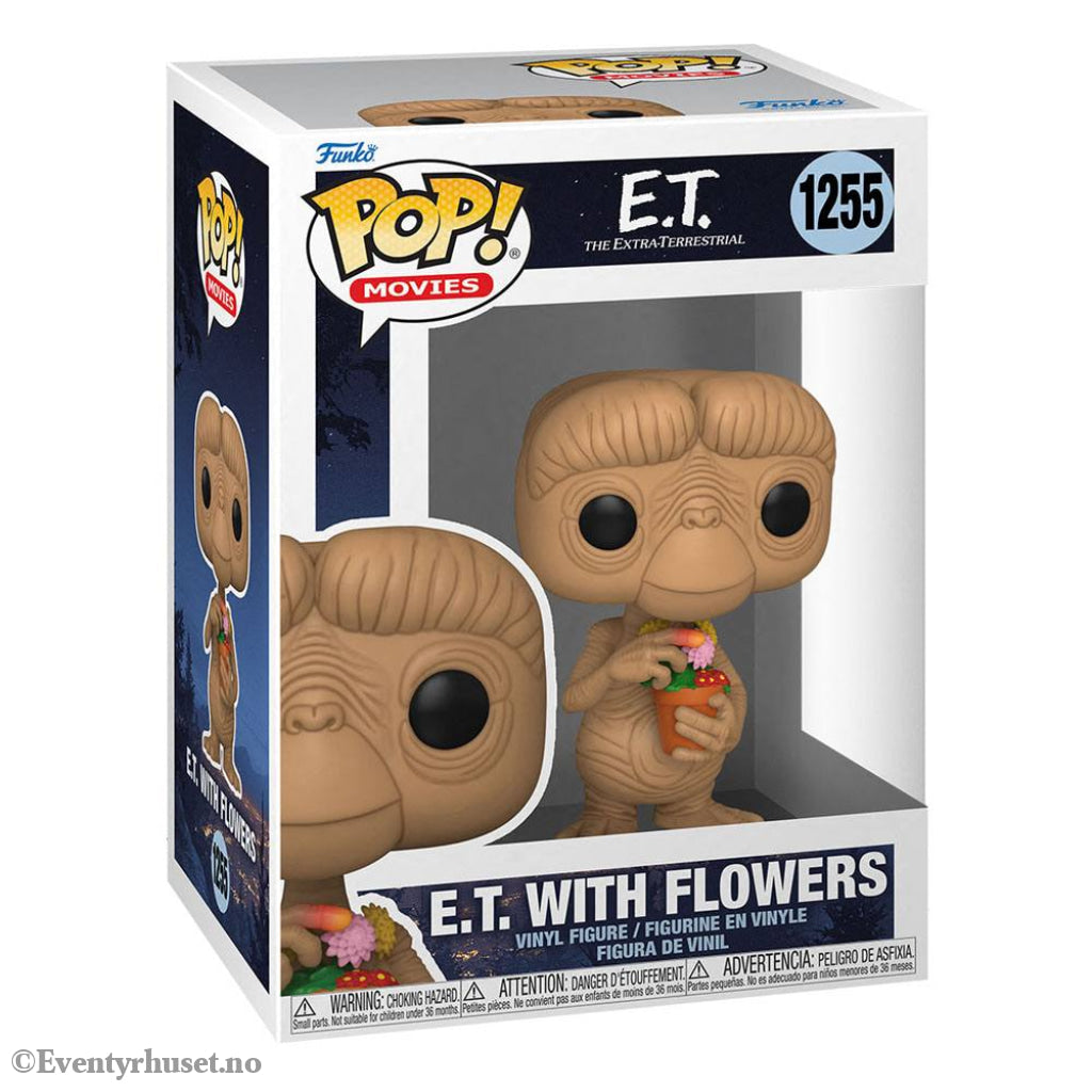E.T. the Extra-Terrestrial POP! Vinyl Figure E.T. w/ flowers 9 cm Collectibles
