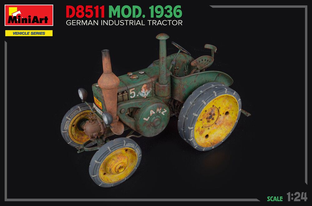 German Industrial Tractor D8511  Mod. 1936