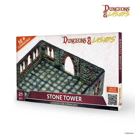 Dungeons & Lasers Expansion Set: STONE TOWER