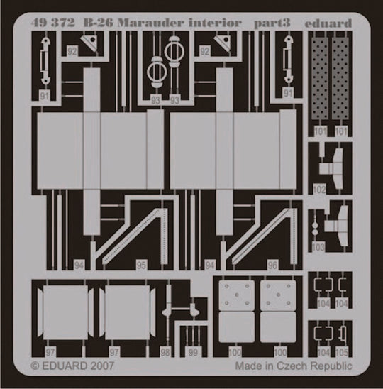 B-26 Marauder interior für Revell/Monogram Bausatz