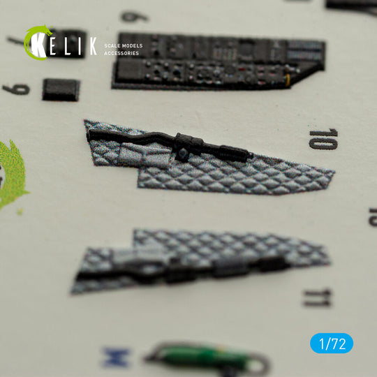 A-10A Thunderbolt -  interior 3D decals for Great Wall Hobby