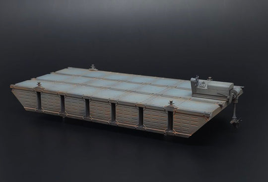 US Navy Seabees NL pontoon barge