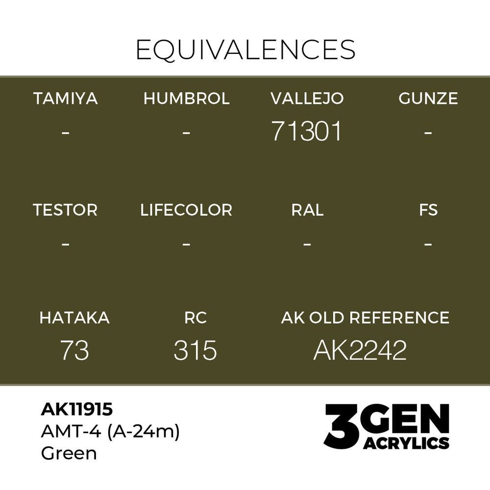 AMT-4 (A-24m) Green