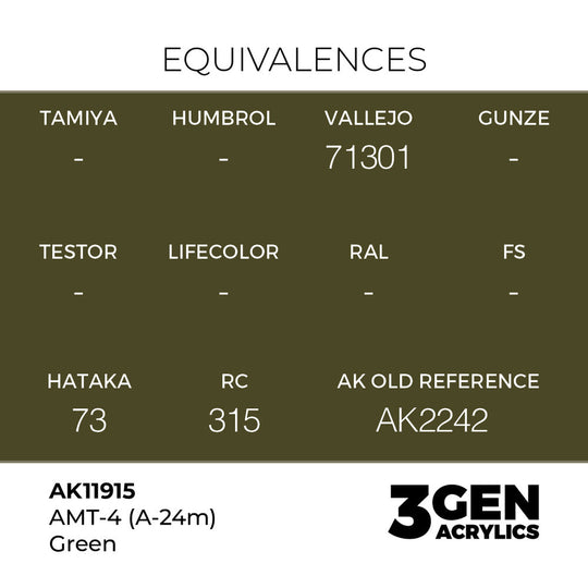 AMT-4 (A-24m) Green
