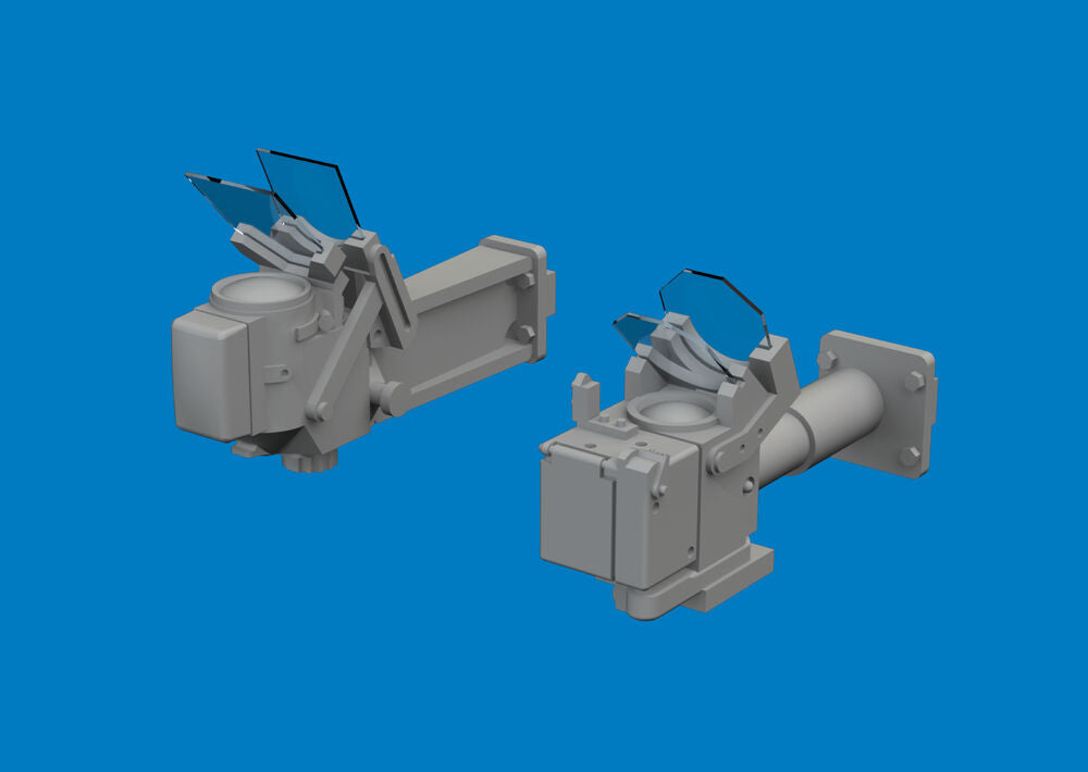 Bf 109G gun sights PRINT for Airfix