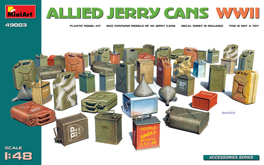 Allied Jerry Cans  WW2