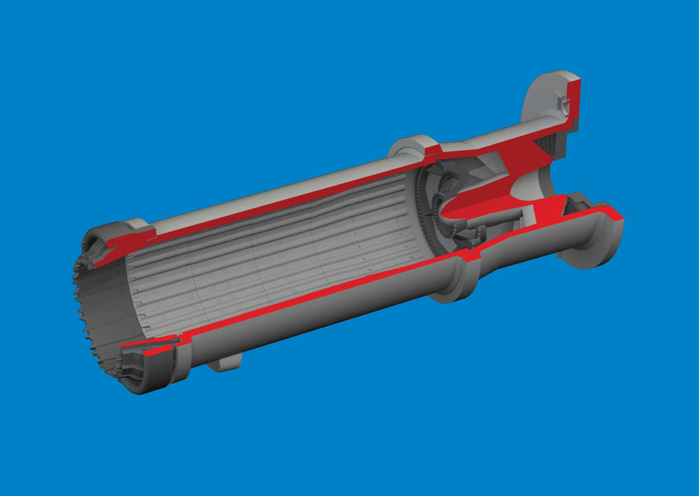 MiG-21bis exhaust nozzle PRINT  EDUARD