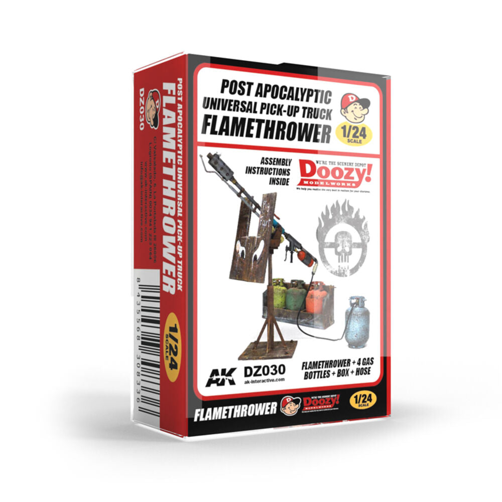 UNIVERSAL PICK-UP TRUCK FLAMETHROWER / LANZALLAMAS POST APOCALÍPTICO PARA PICK-UP UNIVERSAL