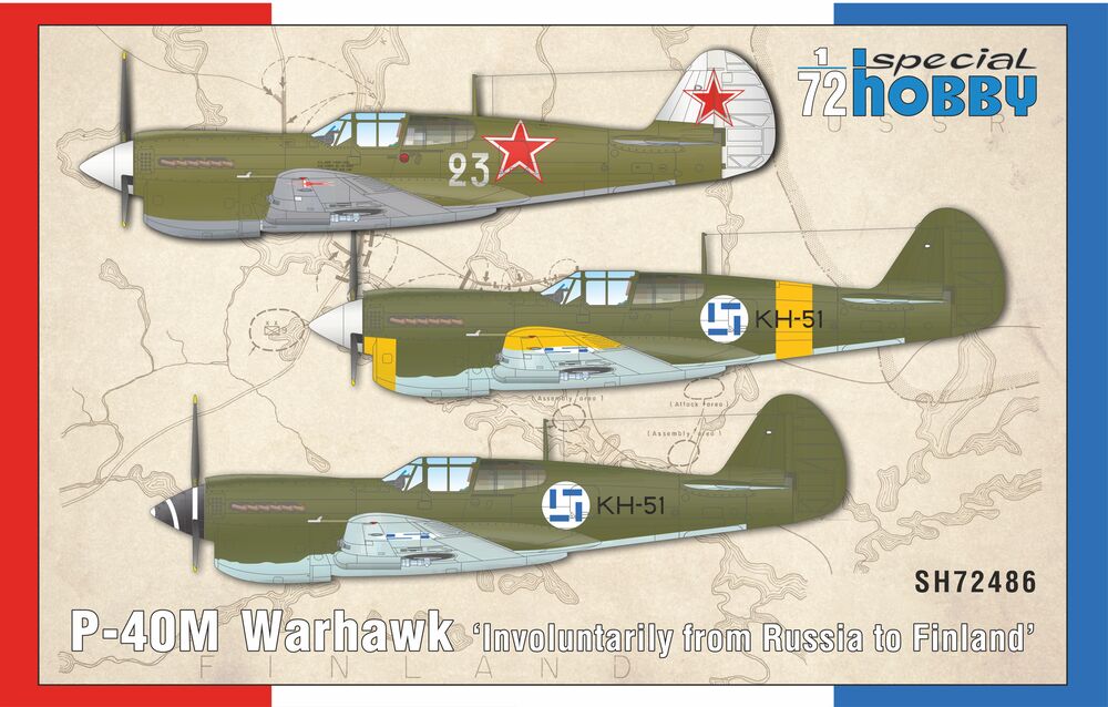 P-40M Warhawk ‘Involuntarily from Russia to Finland’