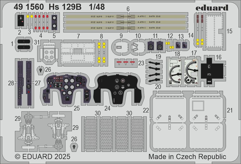Hs 129B for Takom