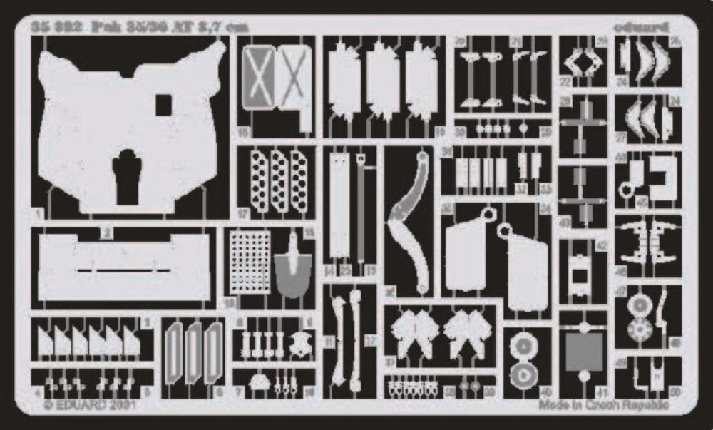 Pak 35/36 3,7 cm für Tamiya Bausatz 35035