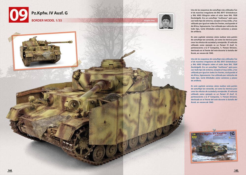 How to Paint Mid WWII German Tanks (FEB 1943 - SEP 1944) (English, Spanish)