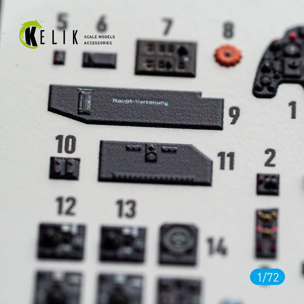 Bf-110G-4- interior 3D decals for Eduard
